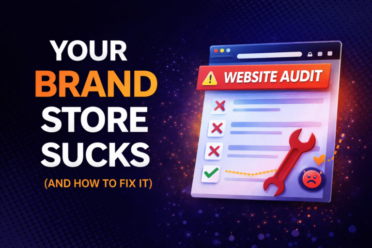 Your Brand Store Sucks (And How to Fix It)